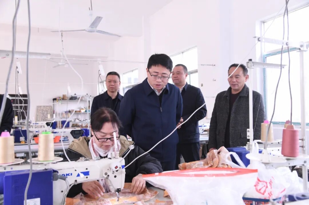 刘世奇赴三塘镇宣讲党的二十届四中全会精神并调研市场工作